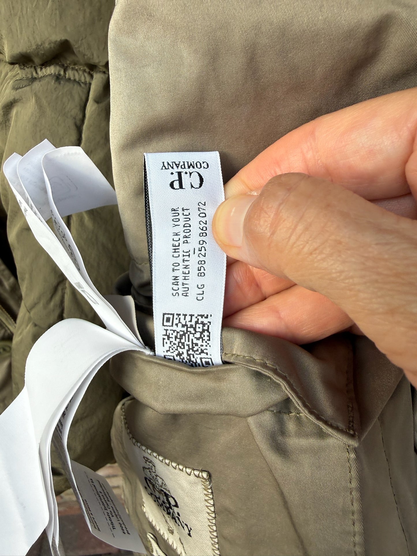 C.P. Company Micro Kei Down La Mille Jacket - L