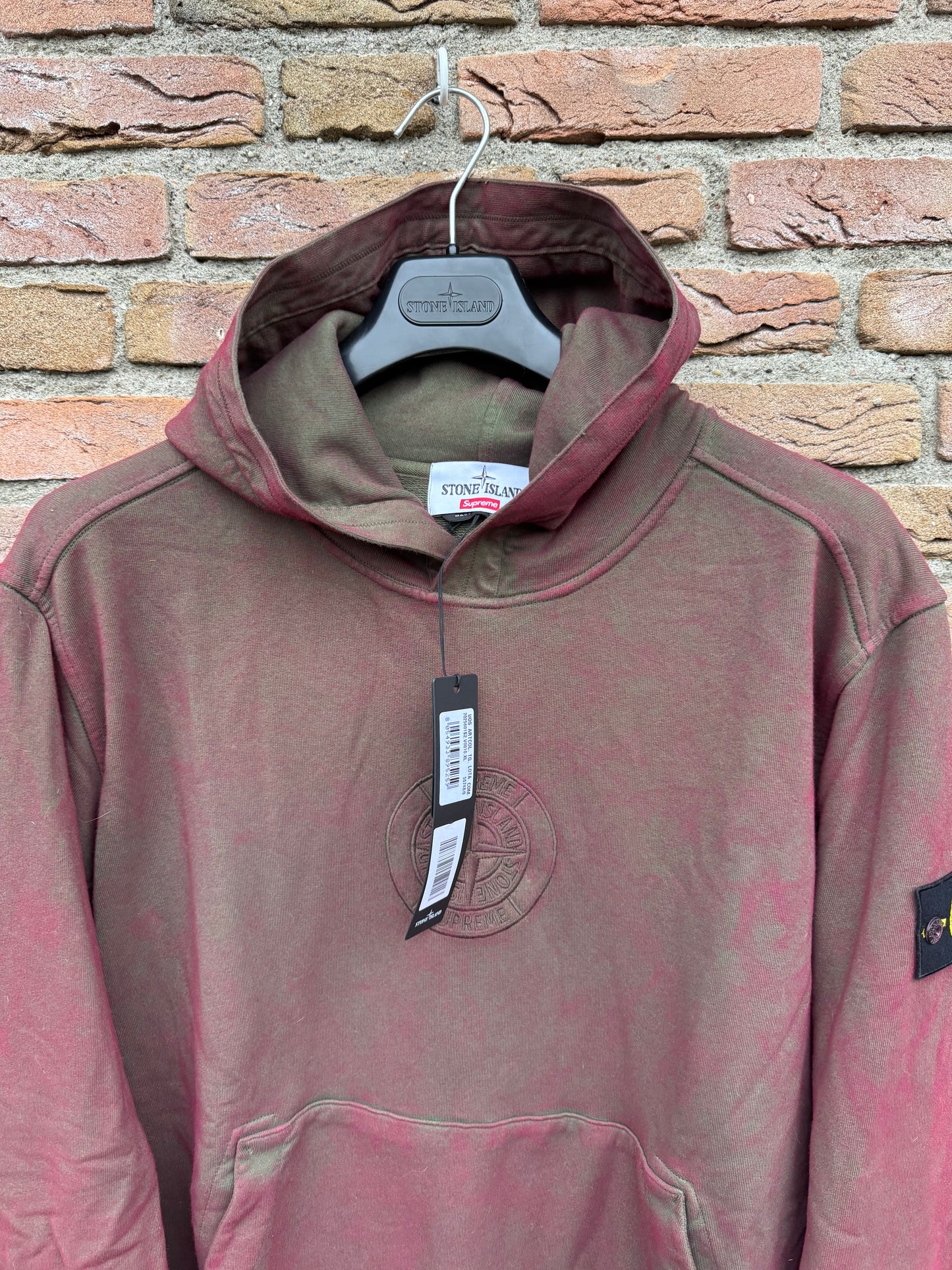 Stone Island x Supreme Hoodie - XL