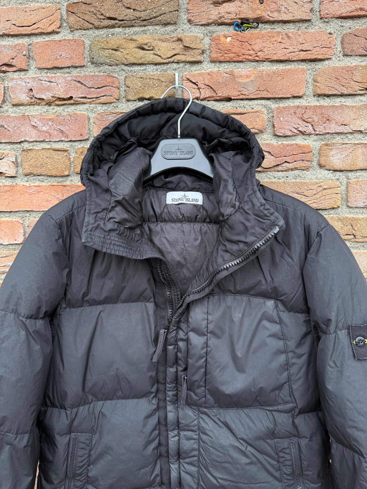 Stone Island Crinkle Reps Daunenjacke - M