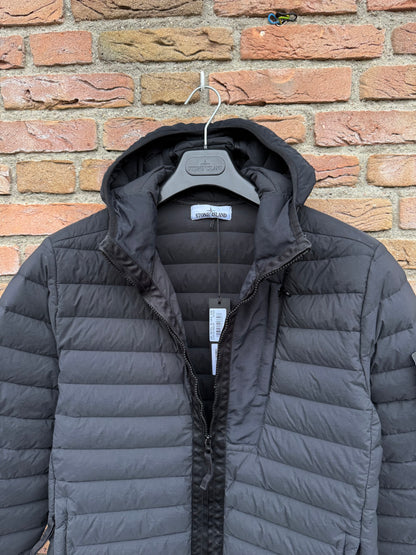 Stone Island Loom Woven Down Chambers Stretch Nylon-TC Jacket - M
