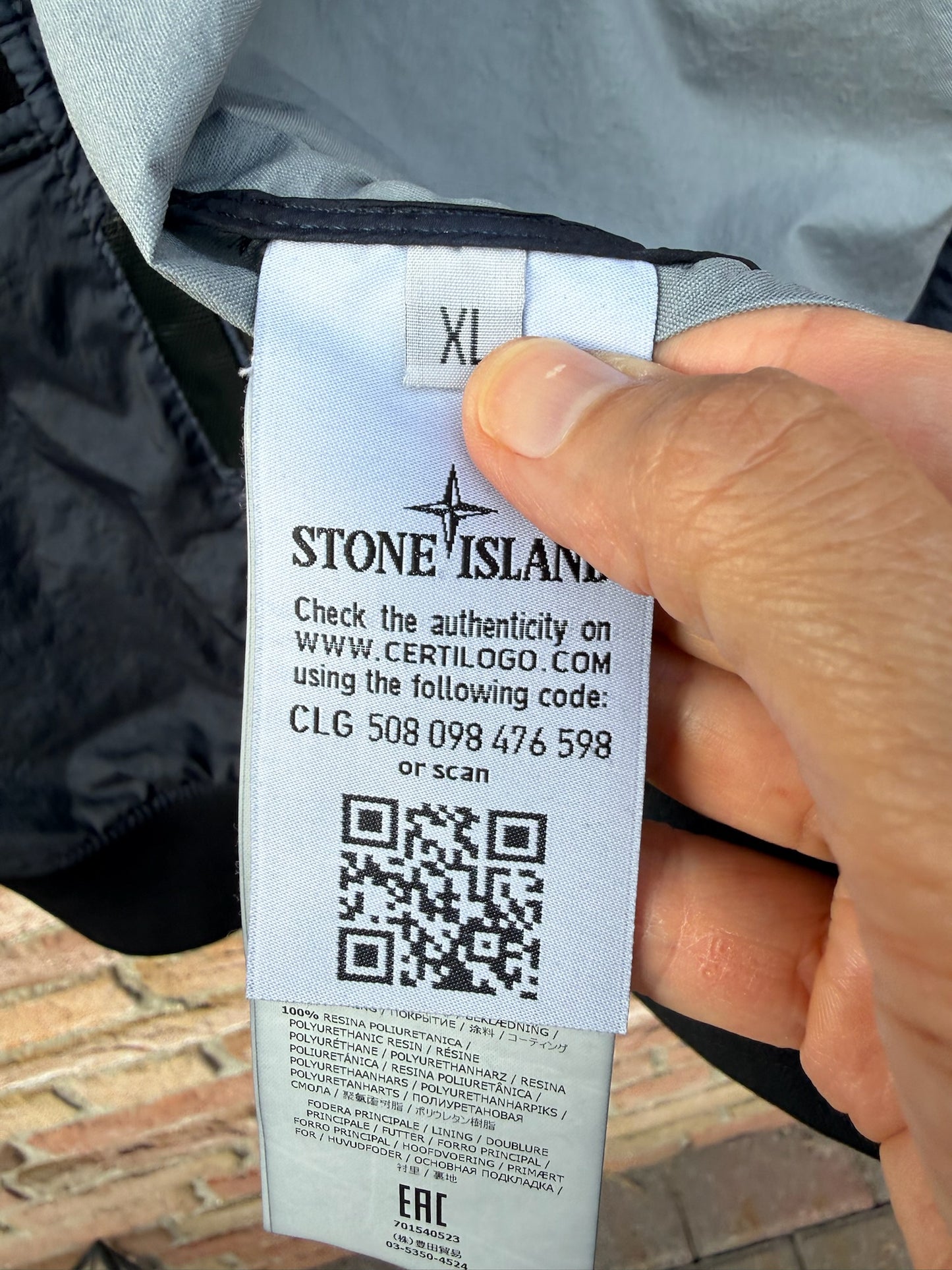 Stone Island Membrana 3L TC Jacket - XL