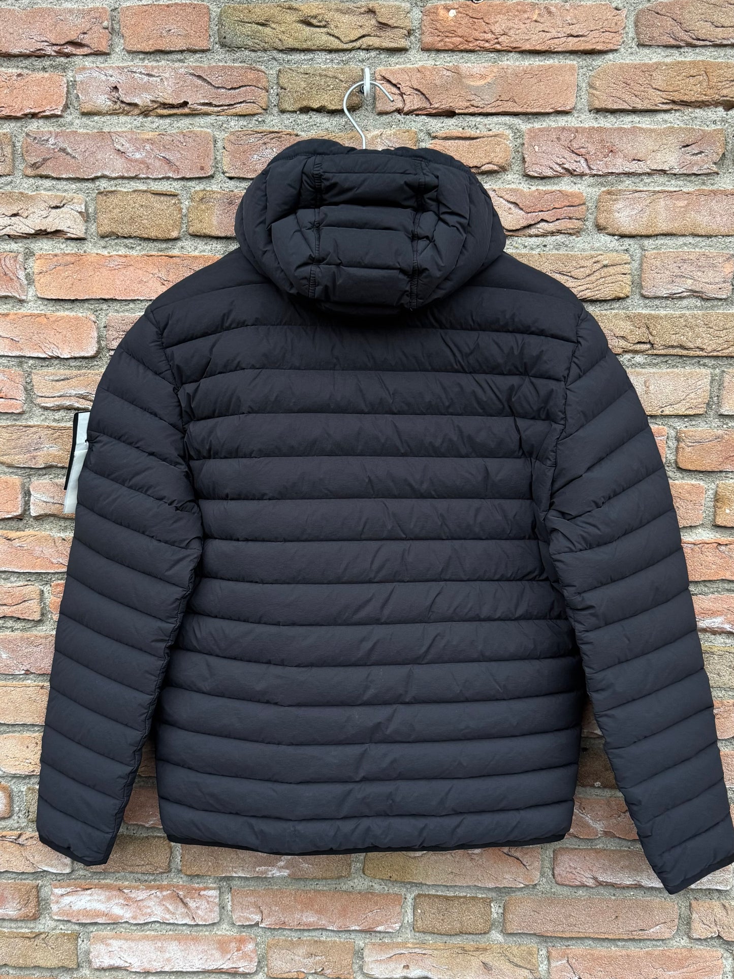 Stone Island Loom Woven Down Chambers Stretch Nylon-TC Jacket - M