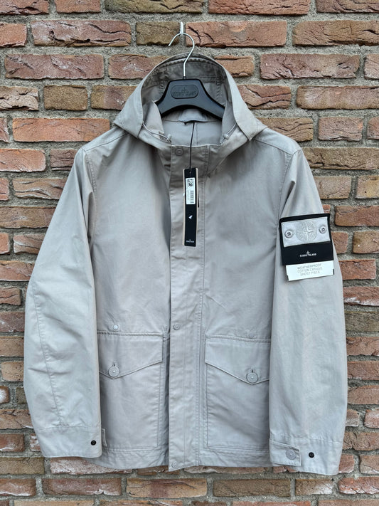 Stone Island Weatherproof Cotton Canvas Ghost Jacket - L