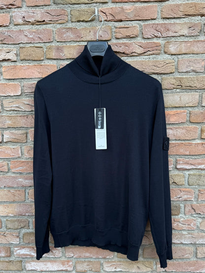 Stone Island Ghost Turtle Neck Pullover - L