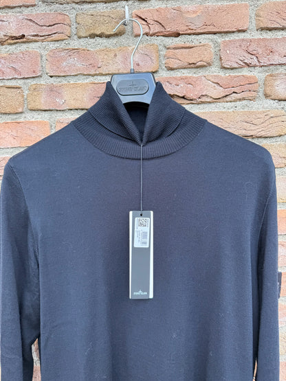 Stone Island Ghost Turtle Neck Pullover - L
