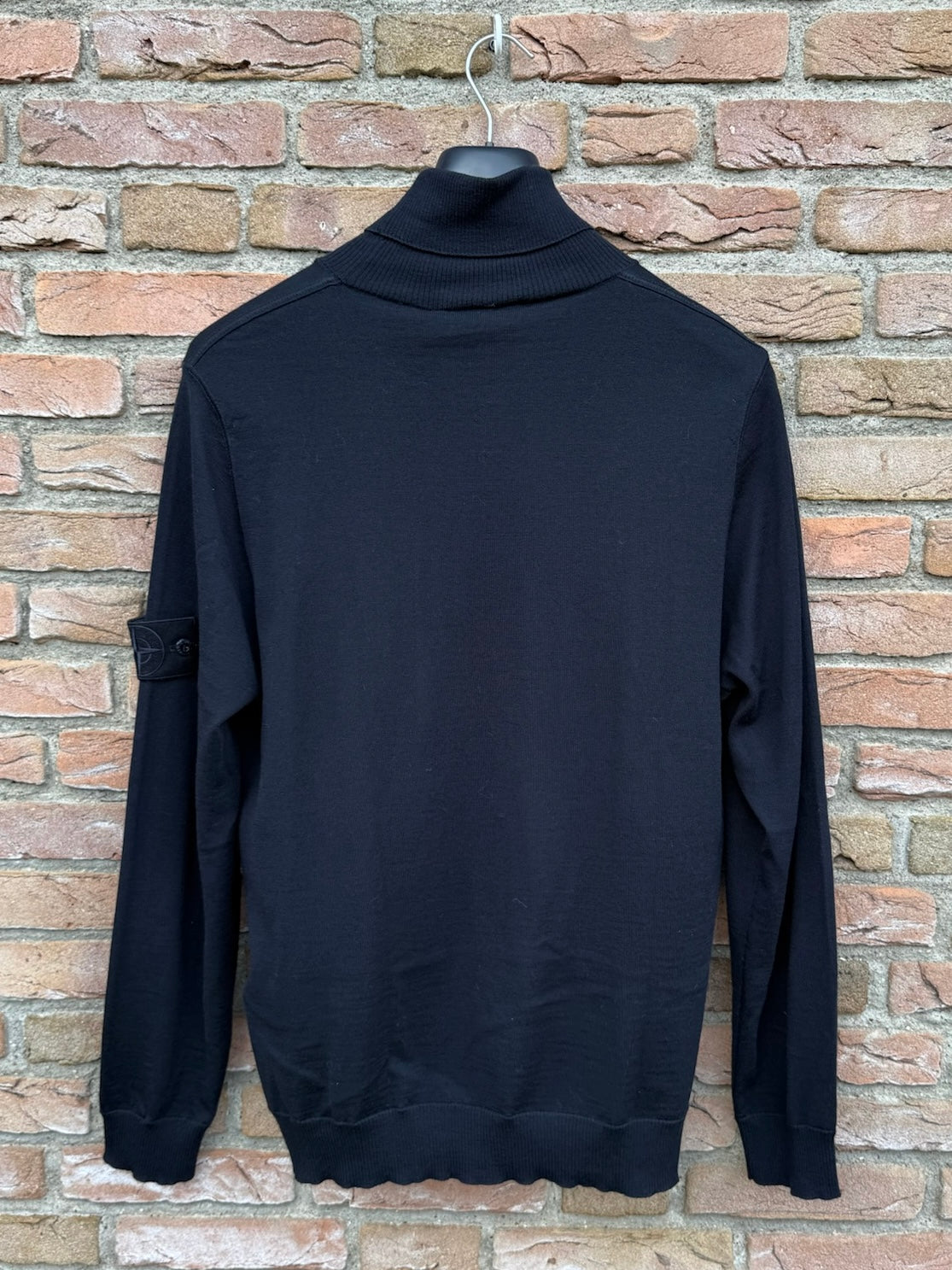 Stone Island Ghost Turtle Neck Pullover - L