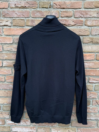 Stone Island Ghost Turtle Neck Pullover - L