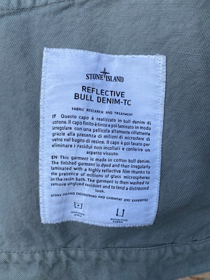 Stone Island x Supreme Reflective Bull Denim-TC Jacke - M