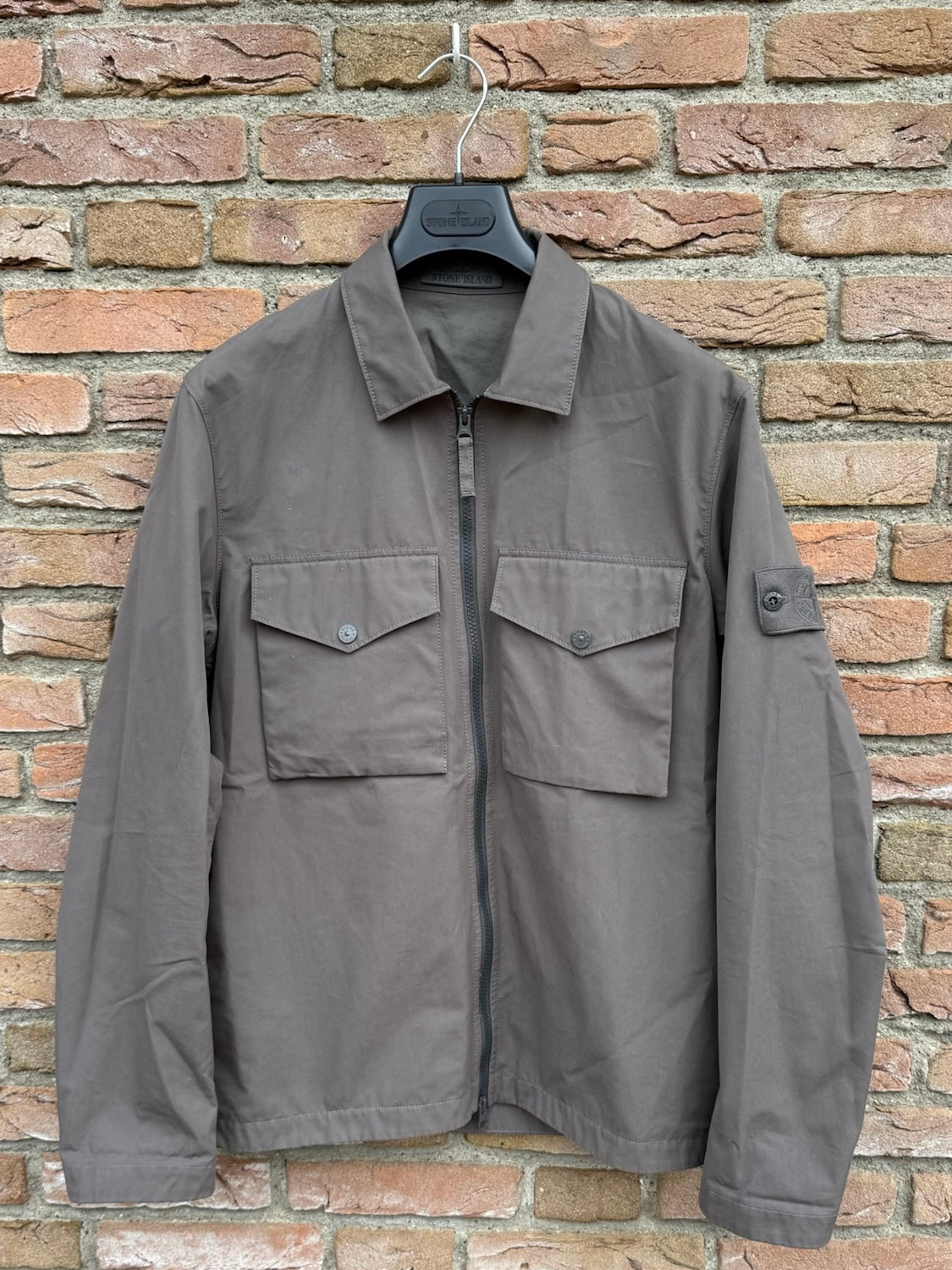 Stone Island O-Ventile Ghost Overshirt - M