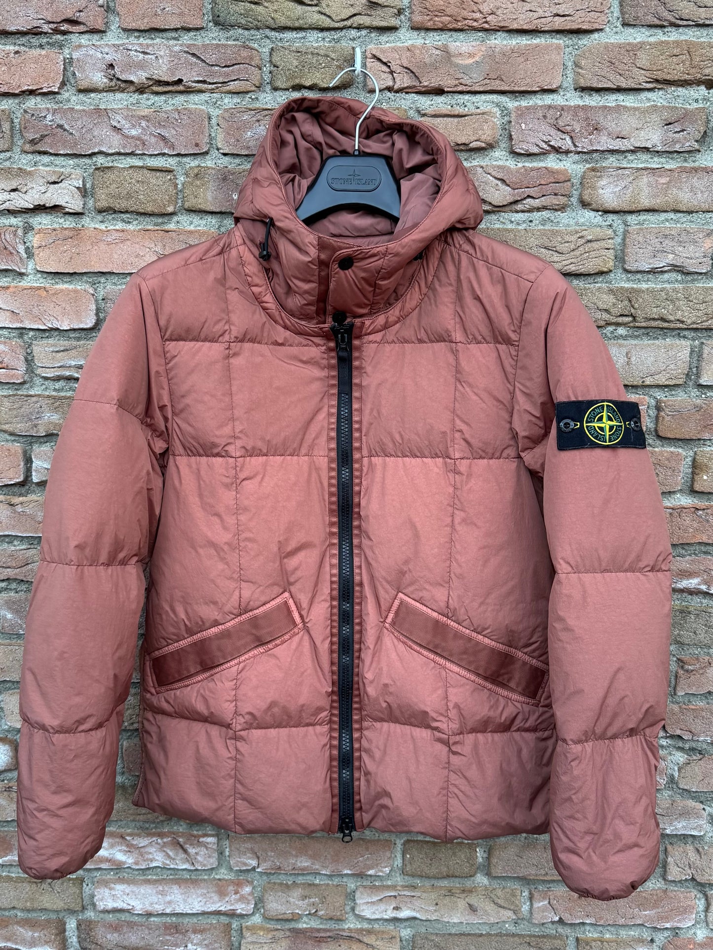 Stone Island Crinkle Reps NY Down Jacket - S