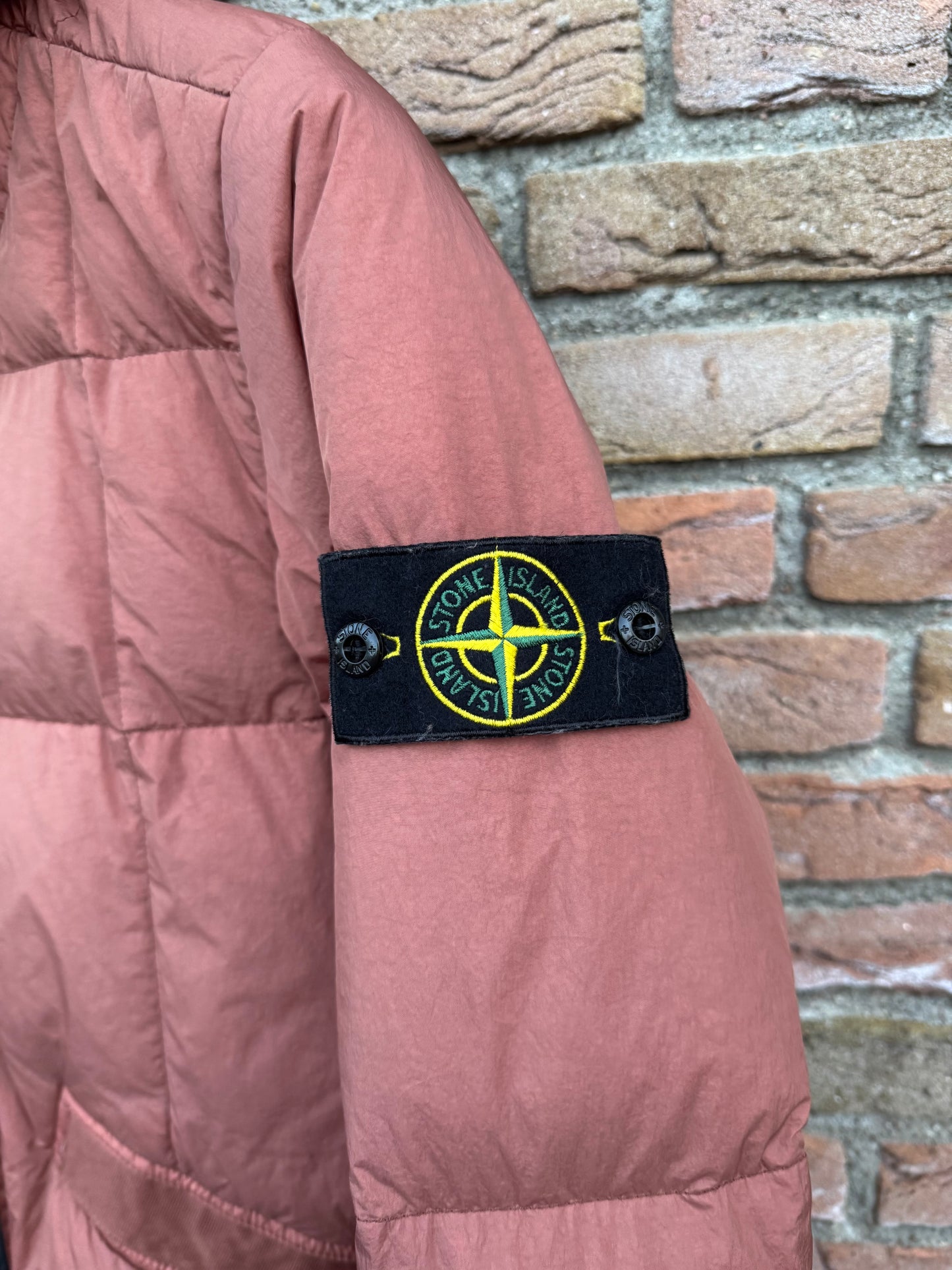 Stone Island Crinkle Reps NY Down Jacket - S