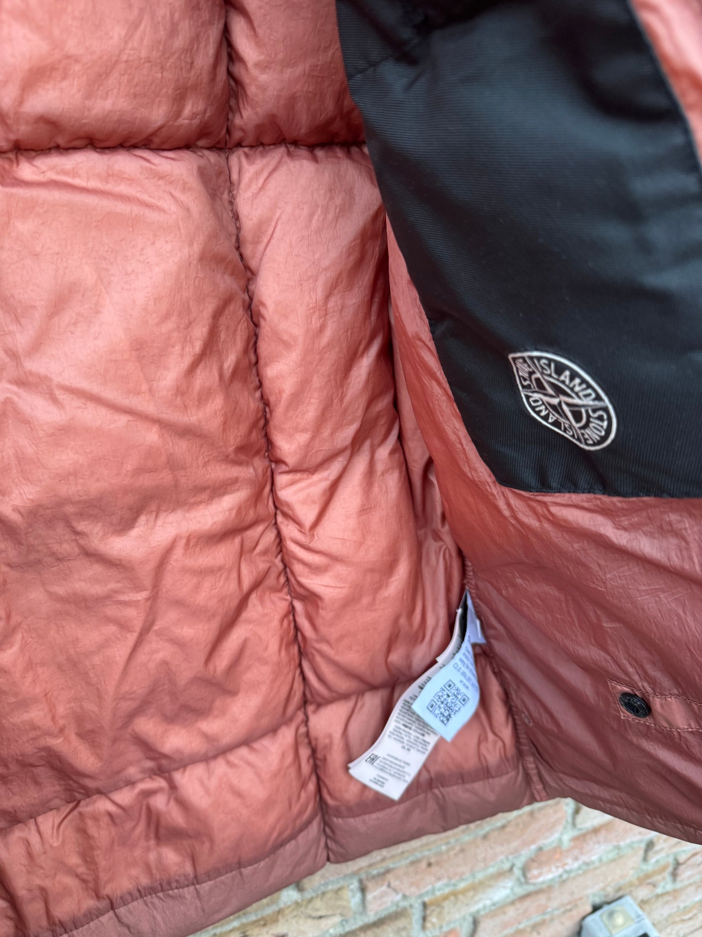 Stone Island Crinkle Reps NY Down Jacket - S