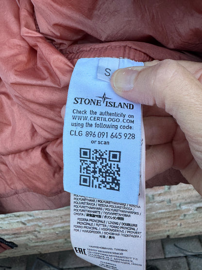 Stone Island Crinkle Reps NY Down Jacket - S