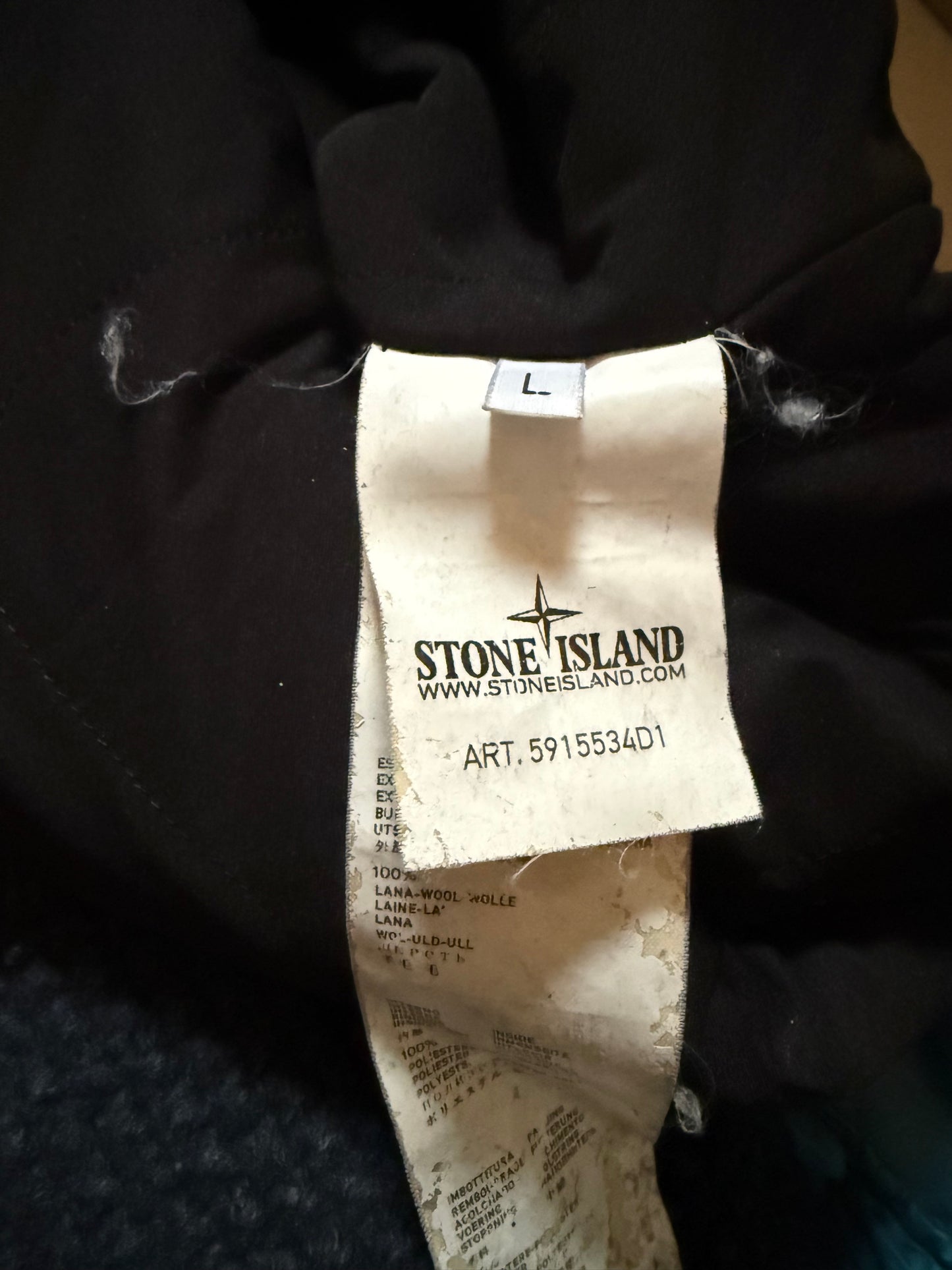 Stone Island Windstopper Presidents Knit - L