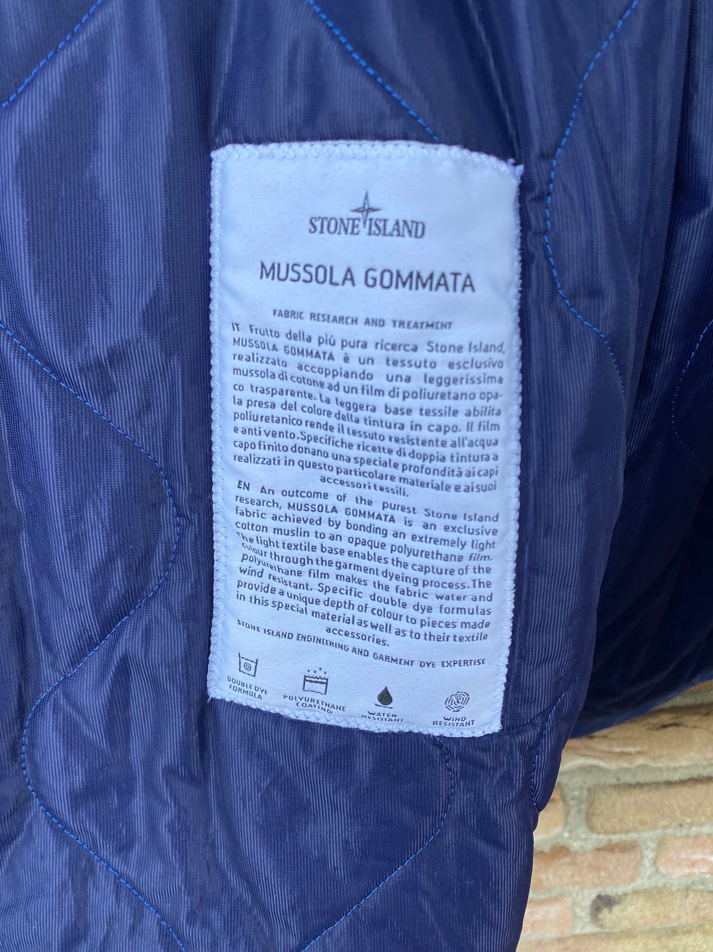 Stone Island Mussola Gommata Jacke - XXL