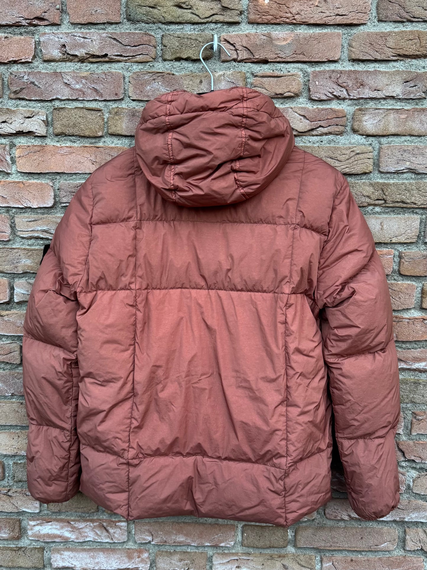 Stone Island Crinkle Reps NY Down Jacket - S