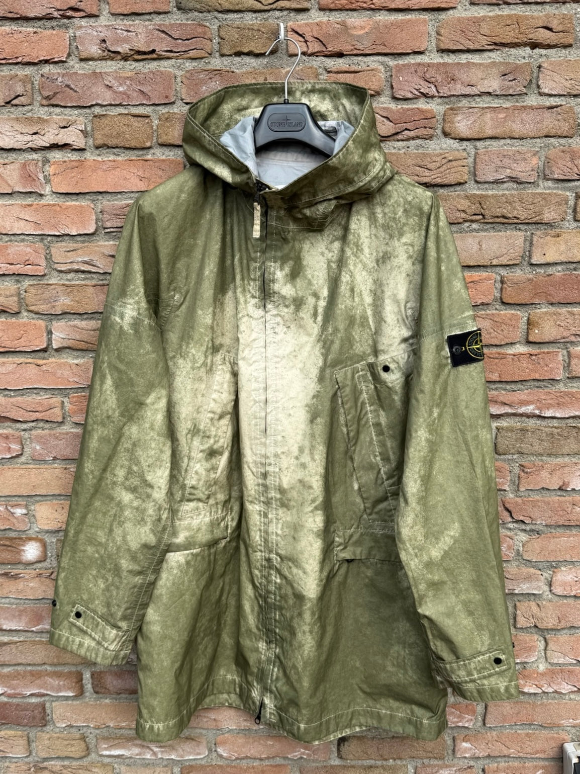 Stone Island Membrana 3L with Dust Colour Finish Jacket - XXL