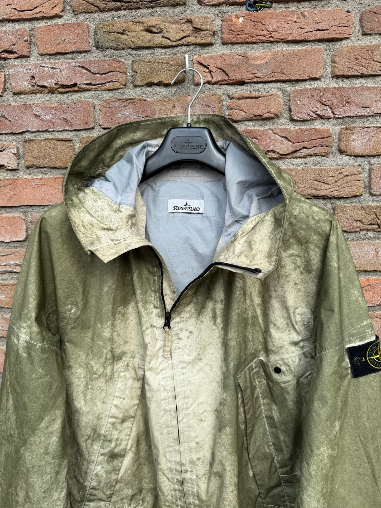 Stone Island Membrana 3L with Dust Colour Finish Jacket - XXL