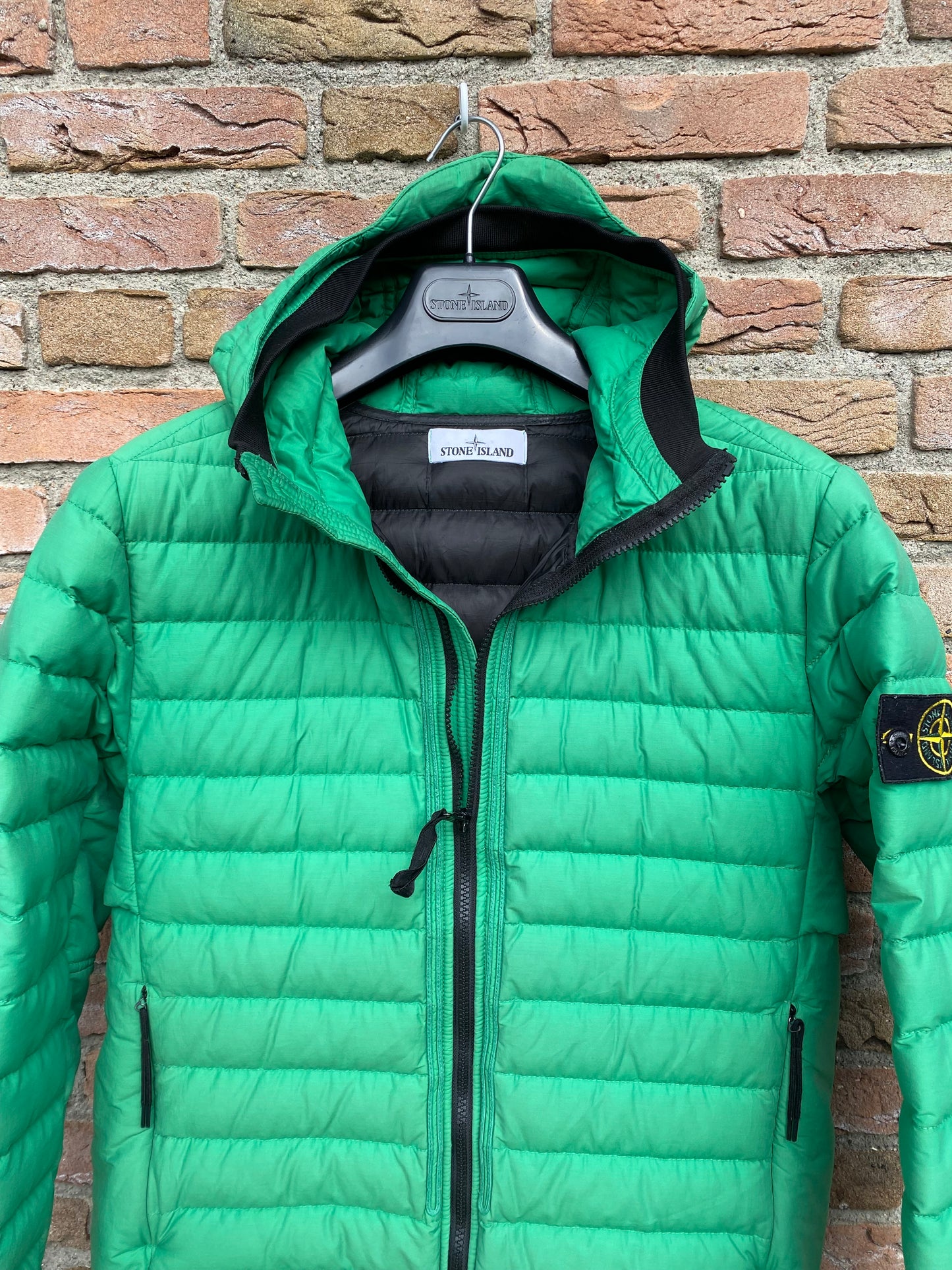 Stone Island O-Cotton / R-Nylon Tela Daunenjacke - M