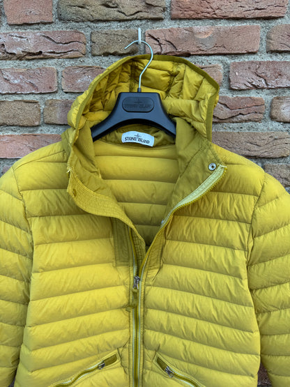 Stone Island Loom Woven Down Chambers Stretch Nylon-TC Jacket - S