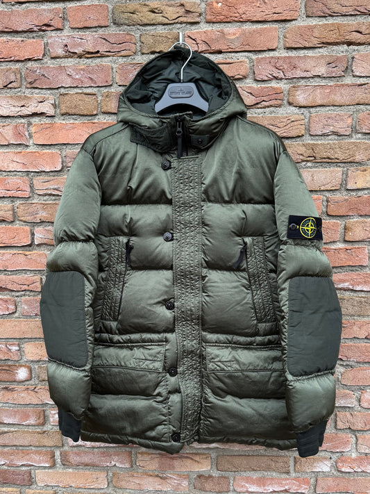 Stone Island Nylon Raso Daunenjacke - L