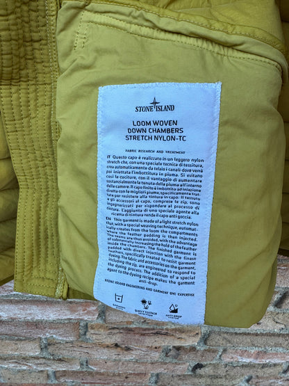 Stone Island Loom Woven Down Chambers Stretch Nylon-TC Jacket - S