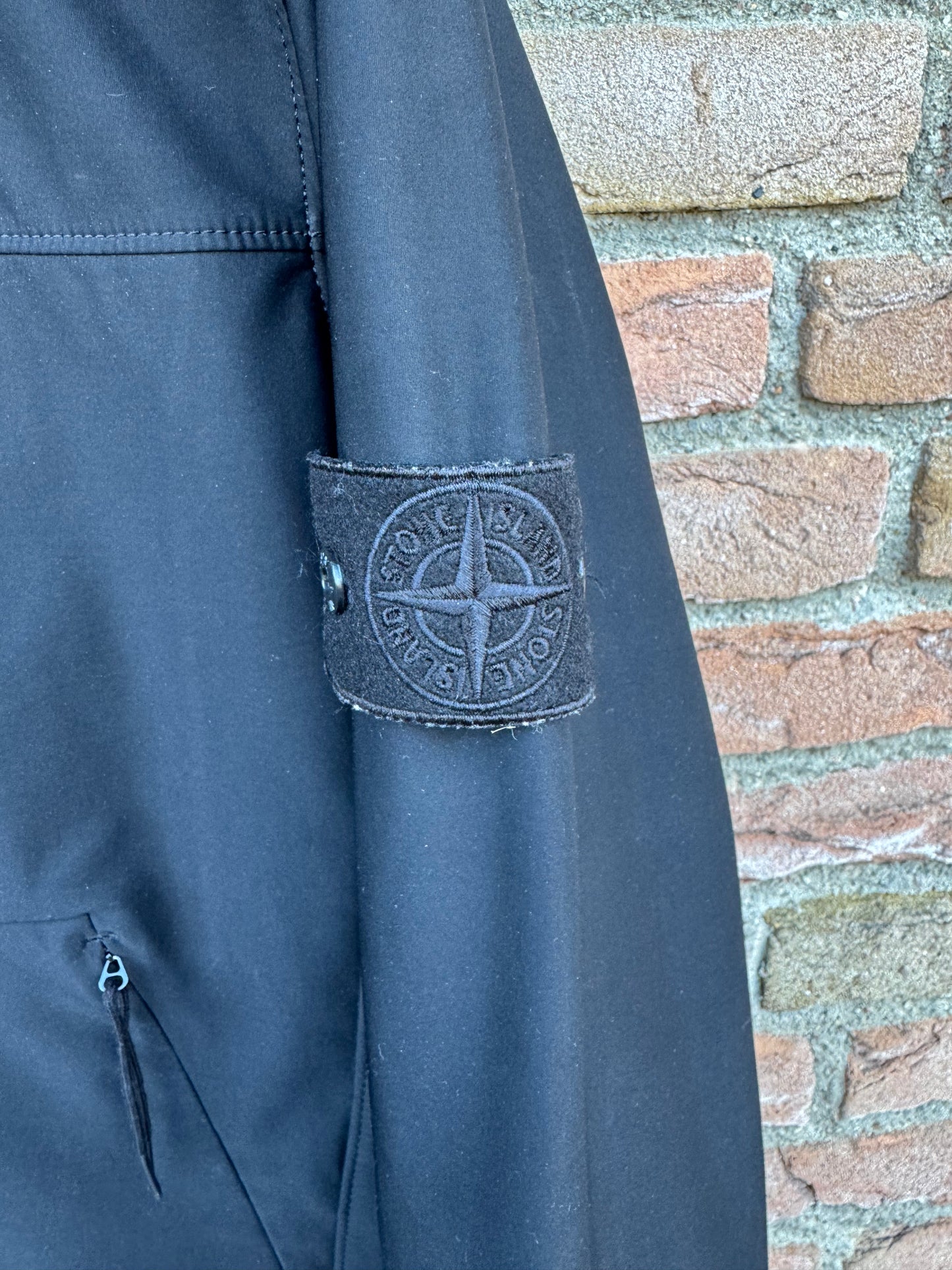 Stone Island Nylon Cotton 3L Ghost Jacket - M