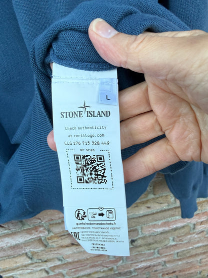 Stone Island Zip Sweatshirt - L