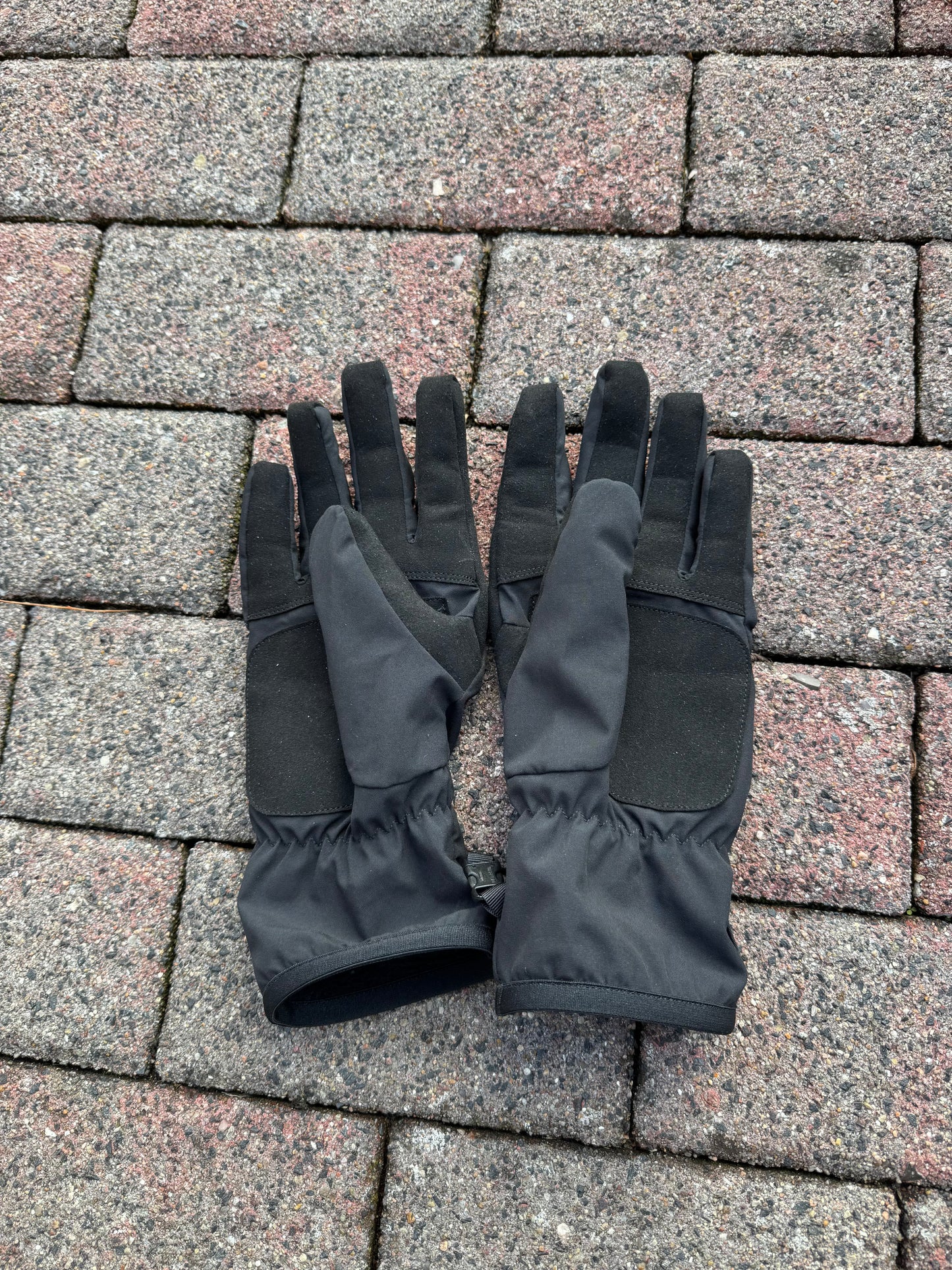 Stone Island Soft Shell Gloves - L