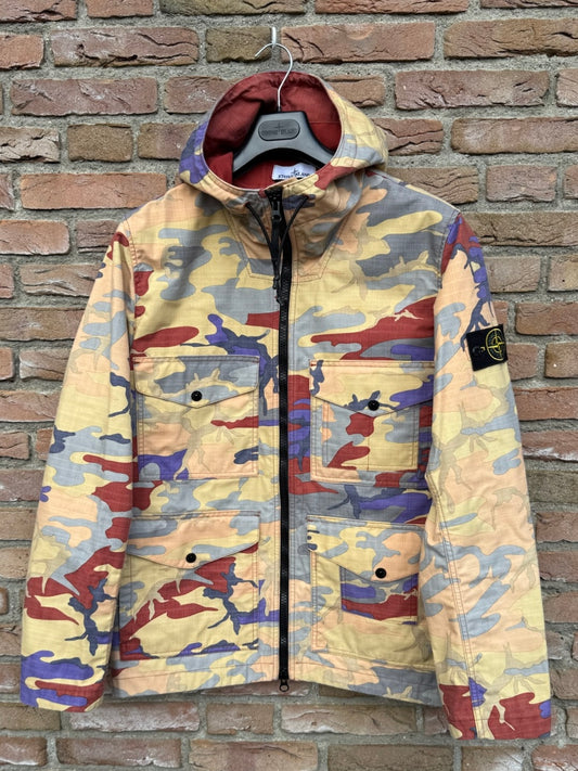 Stone Island Heritage Camo Ripstop Nylon Watro Jacket - L