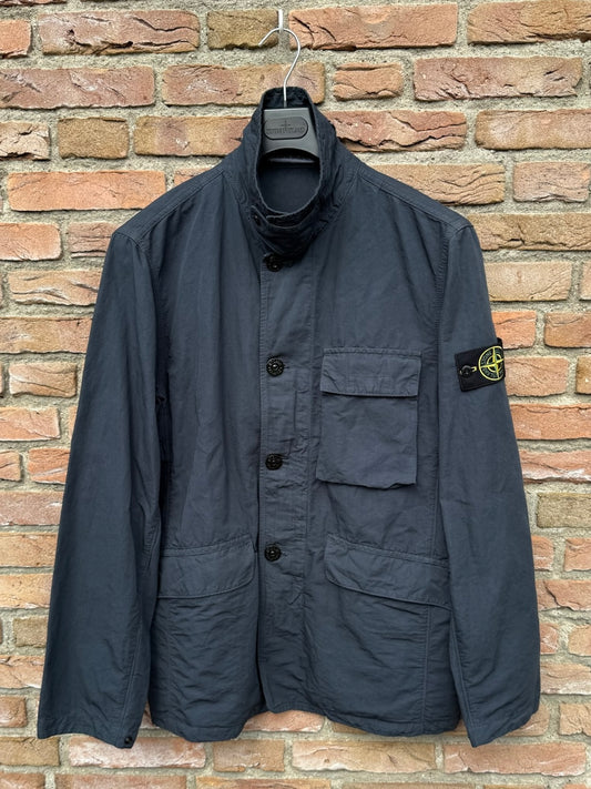 Stone Island Tela Cotone Lino Fiammato-TC Jacket - L