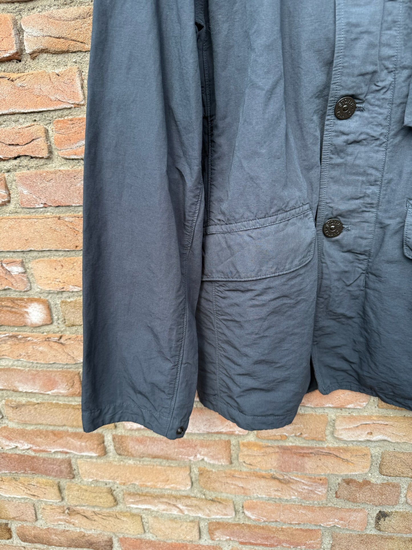 Stone Island Tela Cotone Lino Fiammato-TC Jacket - L