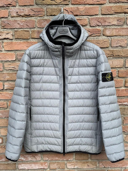 Stone Island O-Cotton / R-Nylon Tela Down Jacket - M