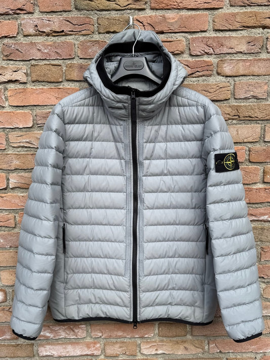 Stone Island O-Cotton / R-Nylon Tela Down Jacket - M