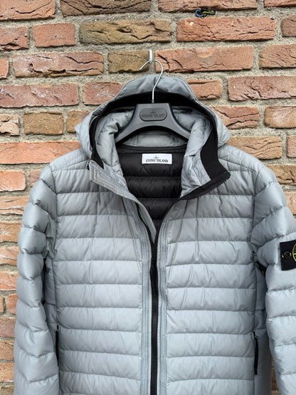 Stone Island O-Cotton / R-Nylon Tela Down Jacket - M