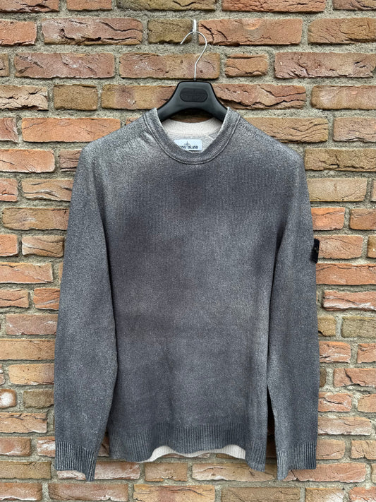 Stone Island Hand Sprayed Pullover - L