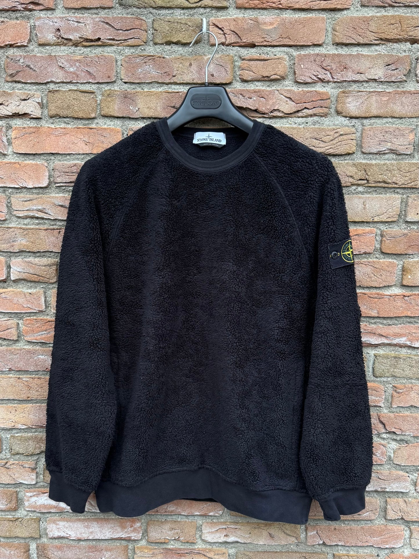 Stone Island Teddy Fleece Pullover - L