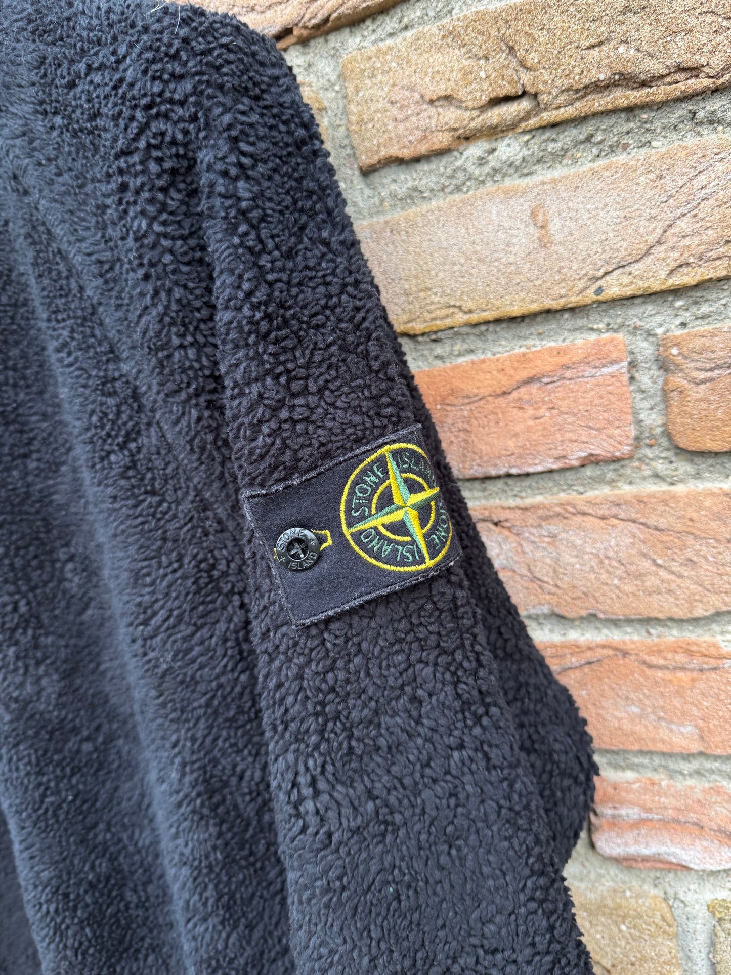 Stone Island Teddy Fleece Pullover - L