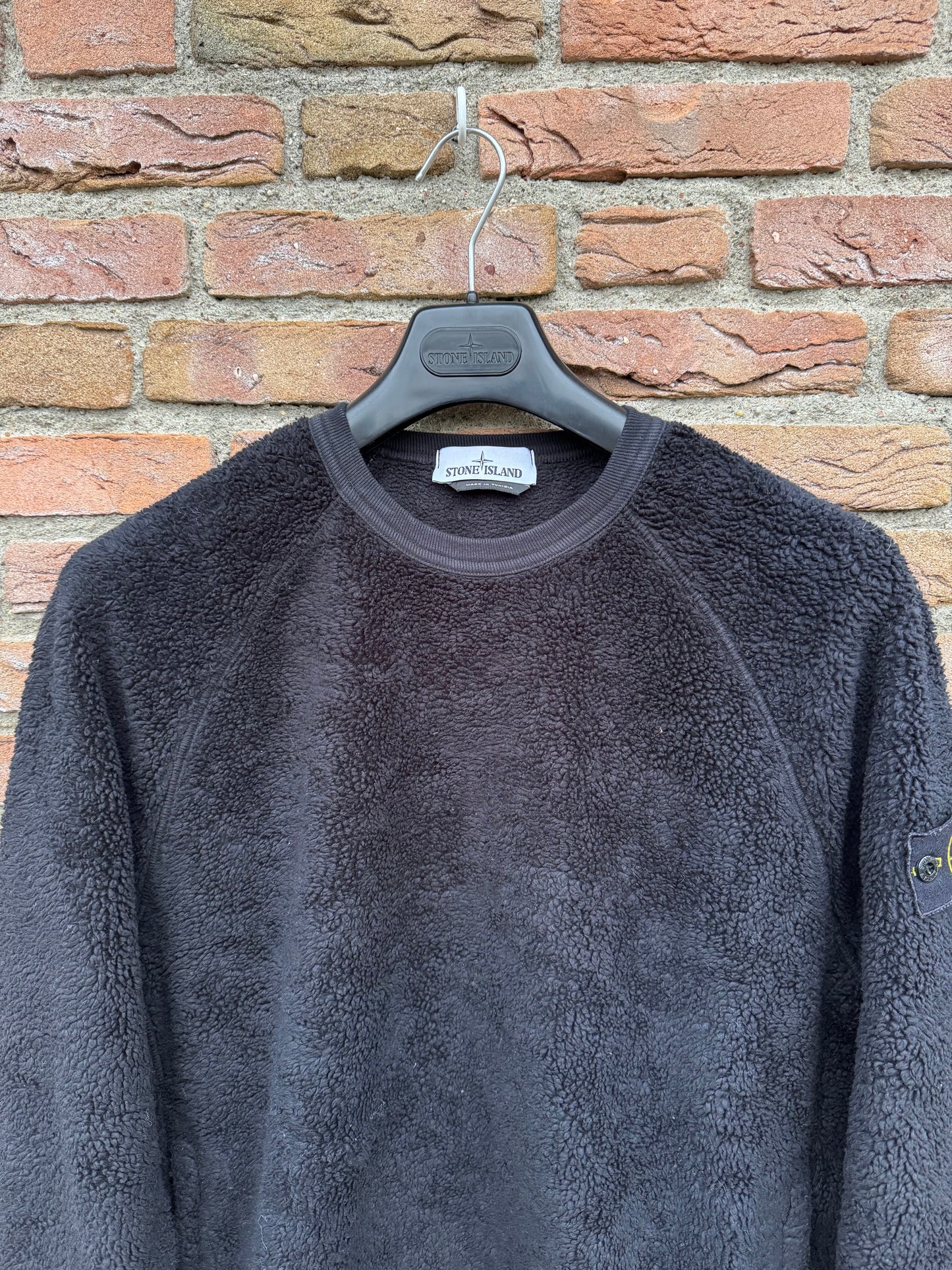 Stone Island Teddy Fleece Pullover - L