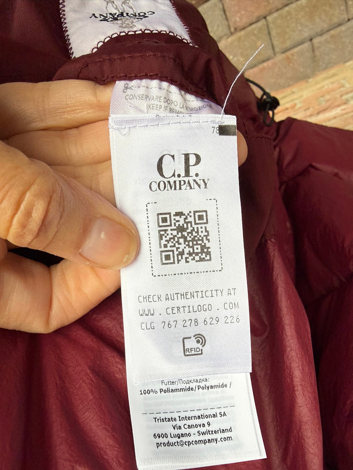 C.P. Company Nycra-R Down Jacket - XL
