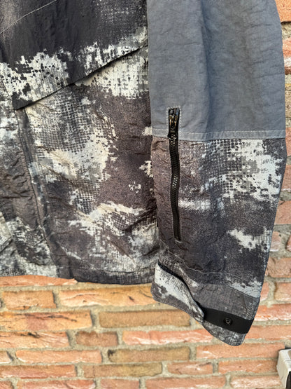 Stone Island Dissolving Grid Camo Nylon Jacket - L