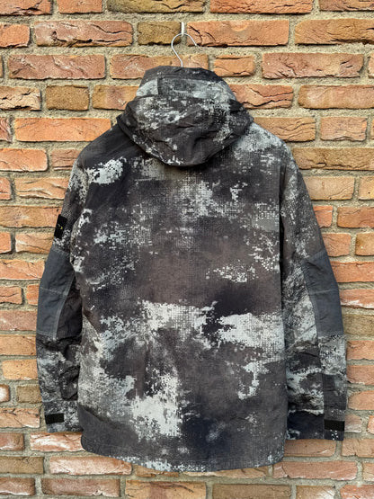 Stone Island Dissolving Grid Camo Nylon Jacket - L
