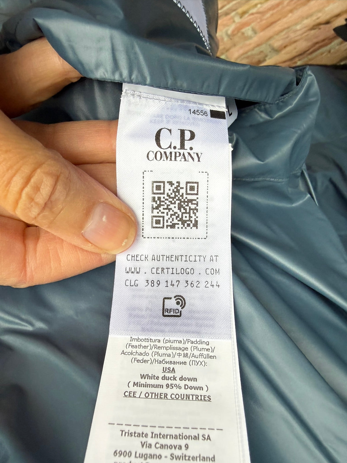 C.P. Company D.D. Shell Down Explorer Jacket - L
