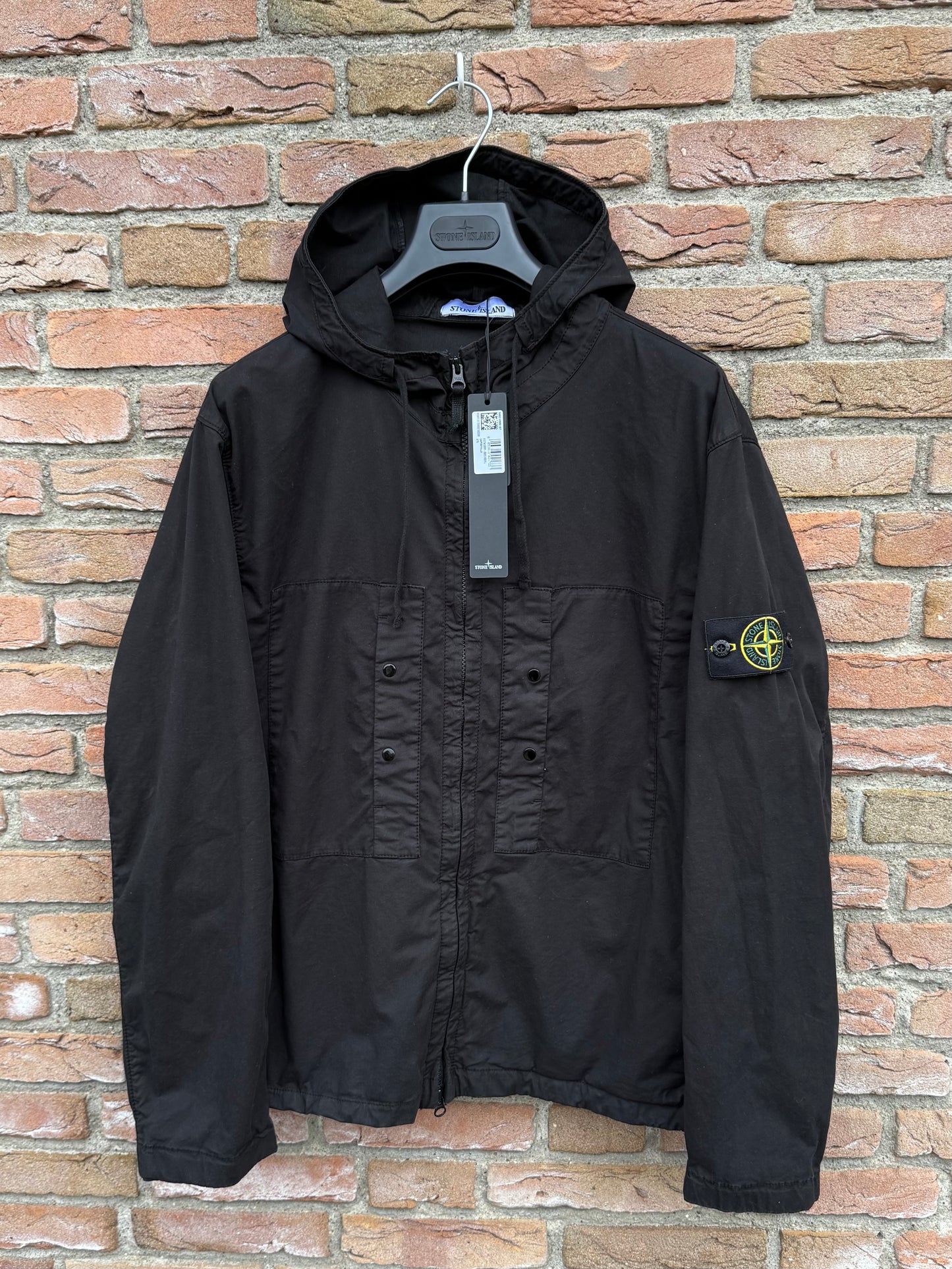 Stone Island Supima Cotton Twill Stretch-TC Jacket - L