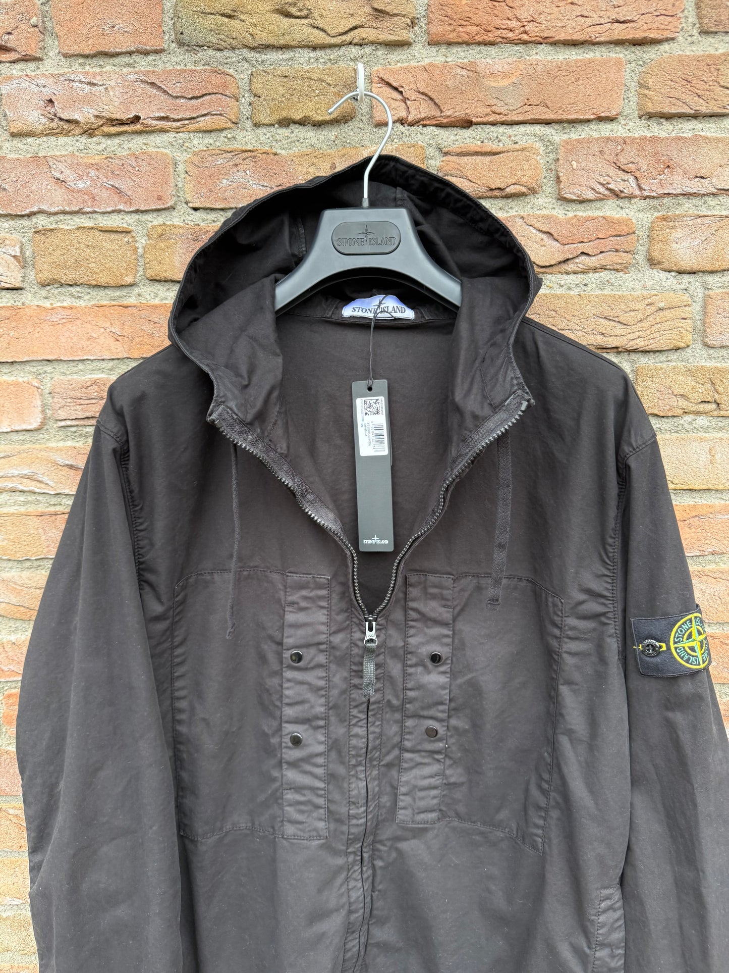 Stone Island Supima Cotton Twill Stretch-TC Jacket - L