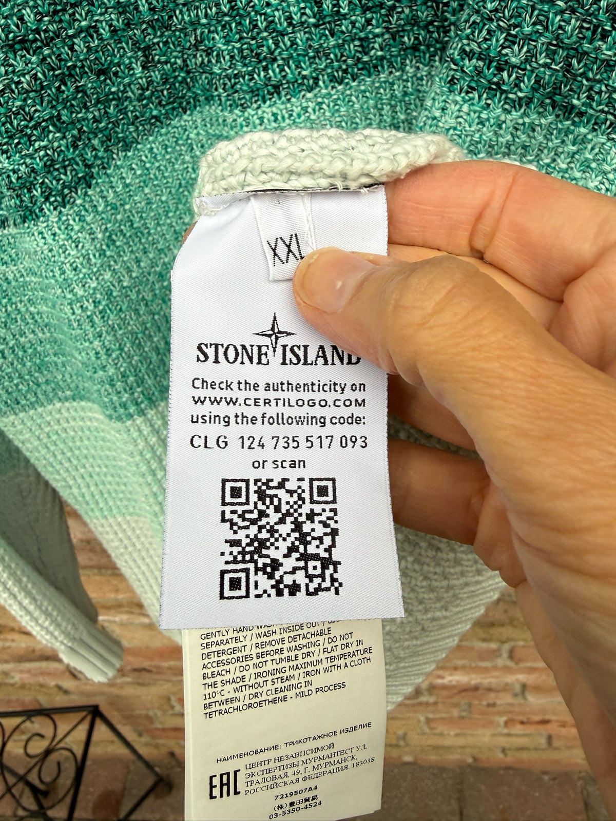 Stone Island Shadow Project Knit Pullover - XXL