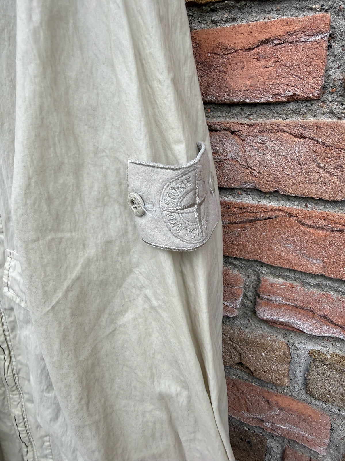 Stone Island 50 Fili Resinata Ghost Parka - XXL