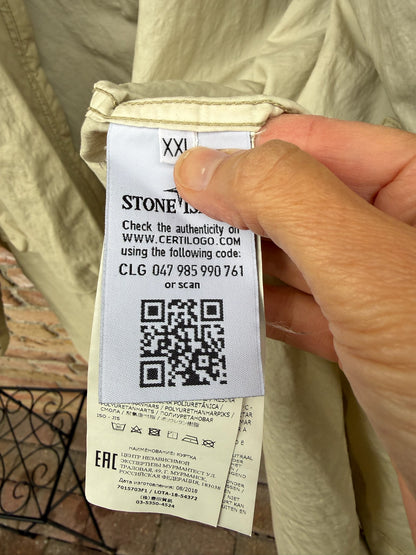 Stone Island 50 Fili Resinata Ghost Parka - XXL