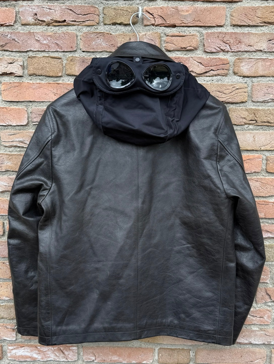 C.P. Company Leather La Mille Jacket - S