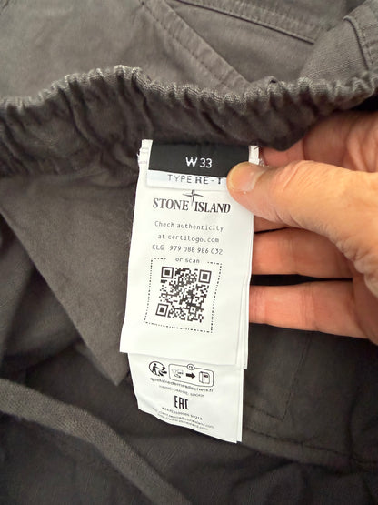 Stone Island Ripstop Cargos - W33